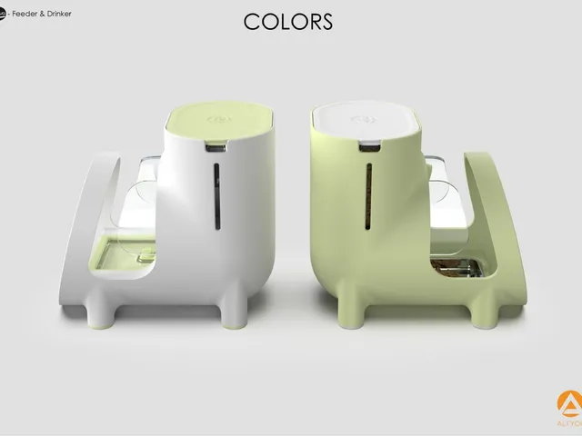 Gamelle connectée pour animal de compagnie, avec module électronique intégré